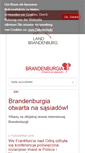 Mobile Screenshot of brandenburgia.pl