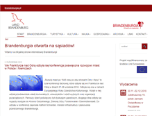 Tablet Screenshot of brandenburgia.pl